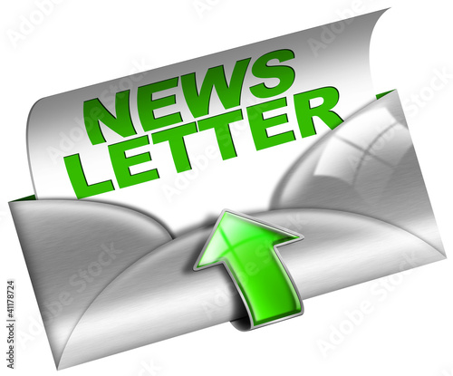 Illustration: Metal Newsletter Web Concept Metal Newsletter Web Concept