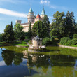 Bojnice castle with reflection - Slovakia