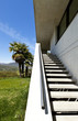 beautiful modern house in cement, outdoor, staircase. beautiful modern house in cement, outdoor, staircase.