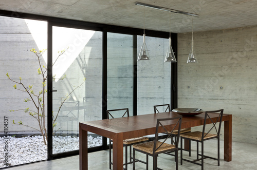 Photo: modern dining room modern dining room