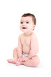 Baby laughing