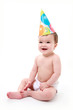 Baby laughing / celebrating