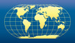 World Map on dark blue background. World Map on dark blue background.