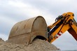 Bagger beim Laden