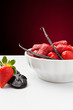 strawberry, liquorice and vanilla