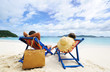 Couple on a beach Couple on a beach