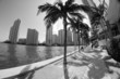 Detail of Chopin Plaza, Miami