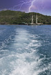 Storm over Whitsunday Islands