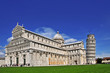 Pisa, piazza dei miracoli e torre pendente