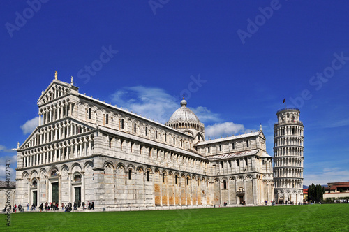 Foto: Pisa, piazza dei miracoli e torre pendente Pisa, piazza dei miracoli e torre pendente