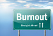 Highway Signpost "Burnout"