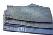 Folded jeans