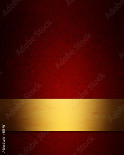 Illustration: elegant red and gold Christmas background elegant red and gold Christmas background