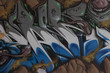 Detail eines Graffiti