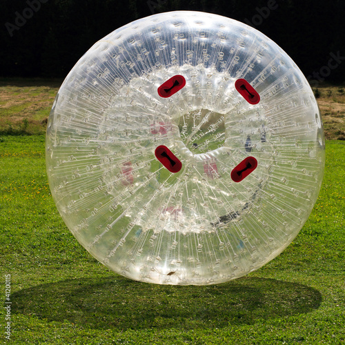 Photo: Zorbing Zorbing