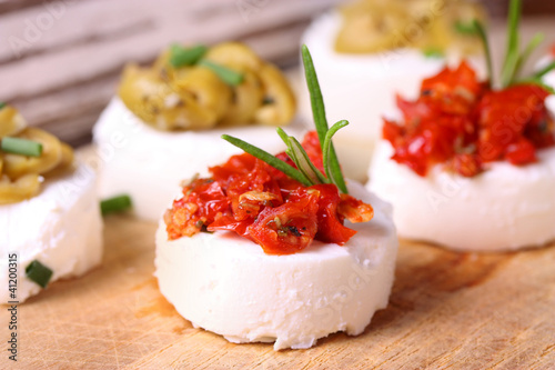 Foto: Kaltes Buffet mit Frischkäse-Variationen Kaltes Buffet mit Frischkäse-Variationen