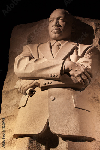 Photo: Martin Luther King Memorial Night Washington DC Martin Luther King Memorial Night Washington DC