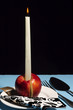 Candle Apple Concept