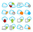Cloud Network icons