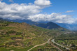 mountainous switzerland
