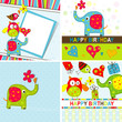 Template greeting card, vector Template greeting card, vector
