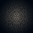 Seamless floral pattern on a dark background