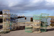 Fishing port of Ouistreham in France