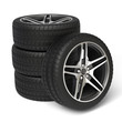 canvas print picture - Wheels set