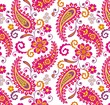 Vektor: traditional paisley floral pattern , textile , Rajasthan, India traditional paisley floral pattern , textile , Rajasthan, India