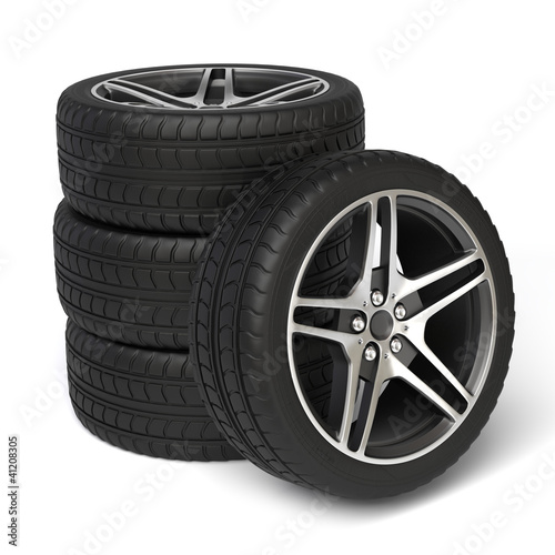 Illustration: Wheels set Wheels set