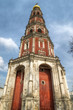 Bell tower in Novodevichy convent in Moscow Bell tower in Novodevichy convent in Moscow