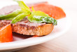 Crostinis with olive tapenade
