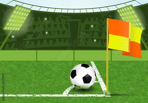 Vektor: Soccer Stadium Soccer Stadium