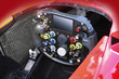Steering wheel in F1 race car