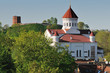 The skyline of Vilnius, Lithuania, Spring time
