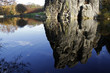 Externsteine mit Teich Externsteine mit Teich