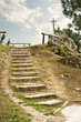 Ascenso al mirador de la Ría en Rianxo