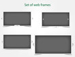 Set of web frames