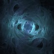 Blue Fractal