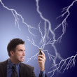 Blitzendes Telefon