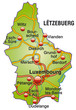 Autobahnkarte von Luxembourg Autobahnkarte von Luxembourg