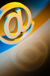 E-Mail Zeichen. Online Kommunikation.
