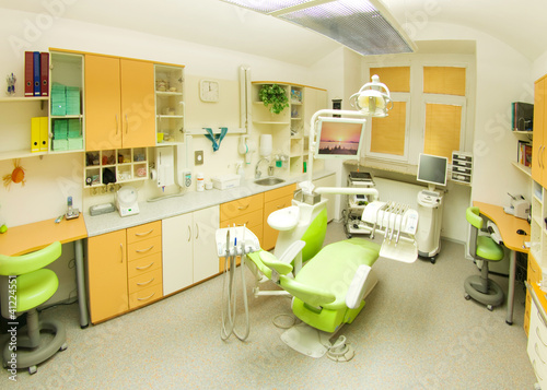 Photo: Modern consulting room in dental clinic Modern consulting room in dental clinic