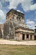 The mayan ruins of Ball Court in Chichen Itza.
