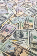 Dollar Geldscheine als Hintergrund Dollar Geldscheine als Hintergrund