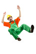 Construction worker isolated on the white Construction worker isolated on the white