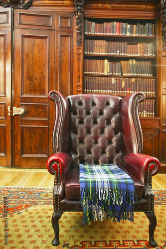 Photo: Traditional Chesterfield armchair Traditional Chesterfield armchair