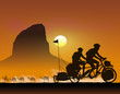 Vélo au désert 1