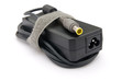 Laptop AC adapter on white Laptop AC adapter on white