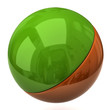 3d illustration of sphere
